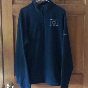 Men’s Columbia Penn State Quarter zip fleece
